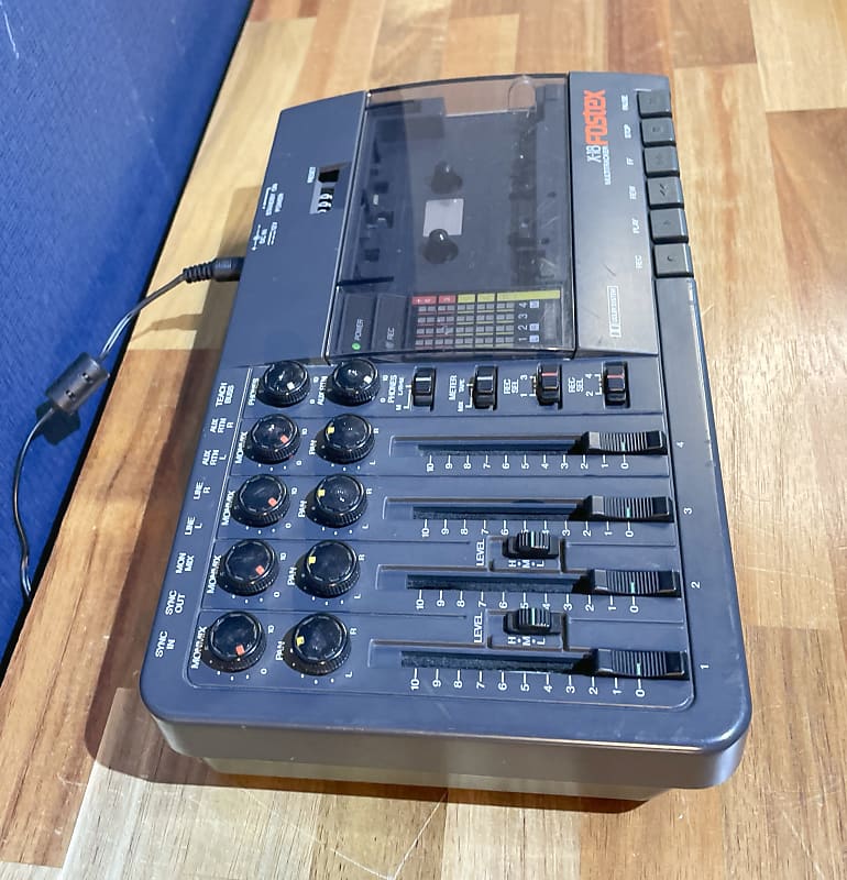 Fostex X-18 カセットデッキ ラジオ Fostex X-18 Multitracker 4 Track Cassette Tape Recorder 2
