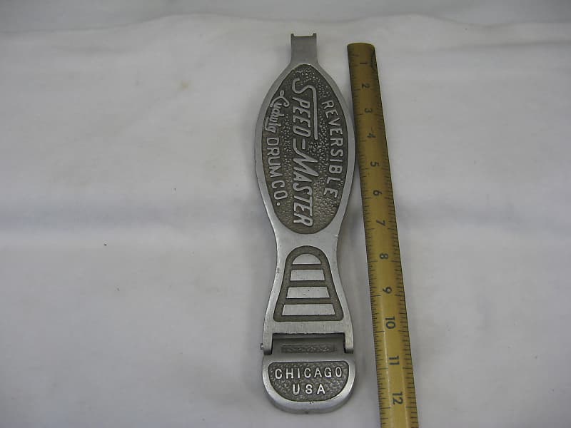 Ludwig Reversible Speed Master Foot Board 40's/50's Medal image 1