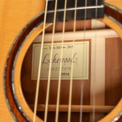 Lakewood M-14 Edition 2019 - Natural Gloss | All Solid German Custom Grand Concert 12-Fret Acoustic Guitar | OHSC image 19