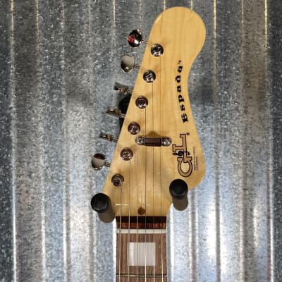 G&L USA BTO Espada HH Active Jet Black Guitar & Bag #2122 image 4