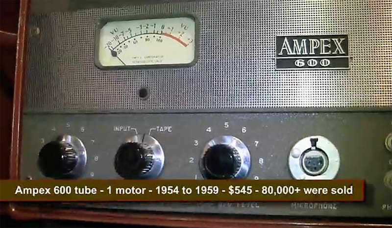 Ampex 601 - Ampex reel tape recorders • the Museum of Magnetic