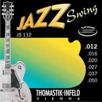 Thomastik-Infeld  JS112 Jazz Swing Flat Wound Set, 12-50 for sale