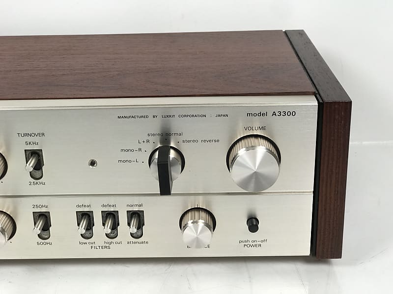 Luxman/Luxkit A3300 Tube Preamp | Reverb