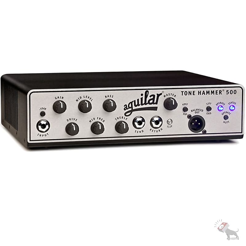 Aguilar Tone Hammer 500 Watt Superlight Bass Amplifier Head image 1
