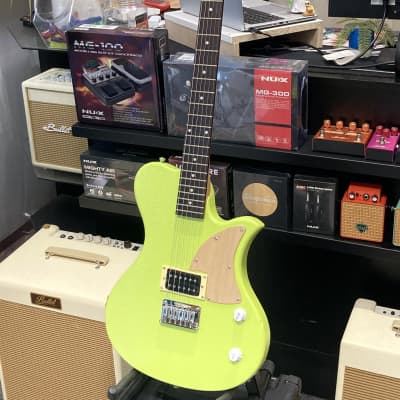 USED First Act ME515 Lime Green Custom Paint image 3