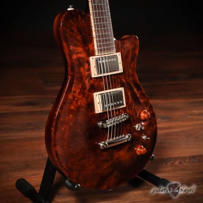 New Orleans Guitar Company Voodoo Custom w/ Case - Redwood Burl image 3