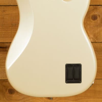 Fender Player Plus Precision Bass | Pau Ferro - Olympic Pearl - Left-Handed image 4