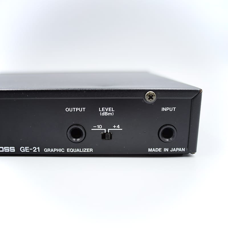 【再値下げ】BOSS GE‐21 GRAPHIC EQUALIZER Boss PRO GE-21 Graphic Equalizer Made in Japan Half Rack