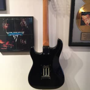 Tokai AST-62 Stratocaster Black Slab Board 1985 MIJ w/Original Fender 80's Hard Case image 6