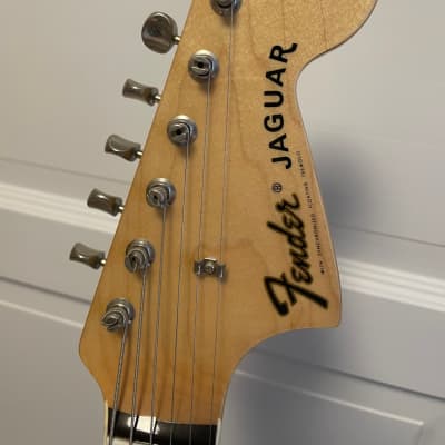 Fender Jaguar Special Edition Thinline Black Semi Hollow Body Electric Guitar –Fender 50th Anniversary- MIJ 2012 - lacquer image 5