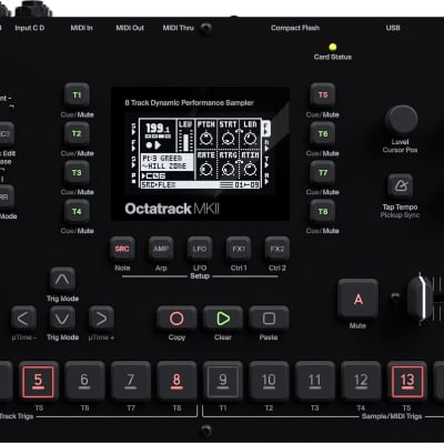 Elektron Octatrack MKII Desktop Sampler Sequencer, Black Edition image 4