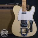 Fender Telecaster 1969 Blonde with Factory Bigsby Electric Guitar