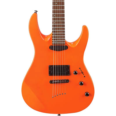 Mitchell MD200 Double-Cutaway Electric Guitar Orange for sale