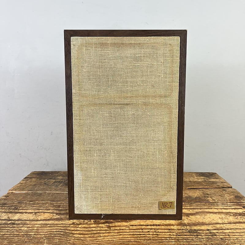 Acoustic Research AR-7 Bookshelf Speaker 1960&#039;s Vintage  			