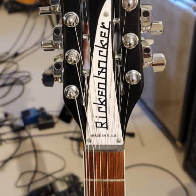 Rickenbacker  360/12   2020 12-String Electric Guitar JetGlo 2020 - Black image 4