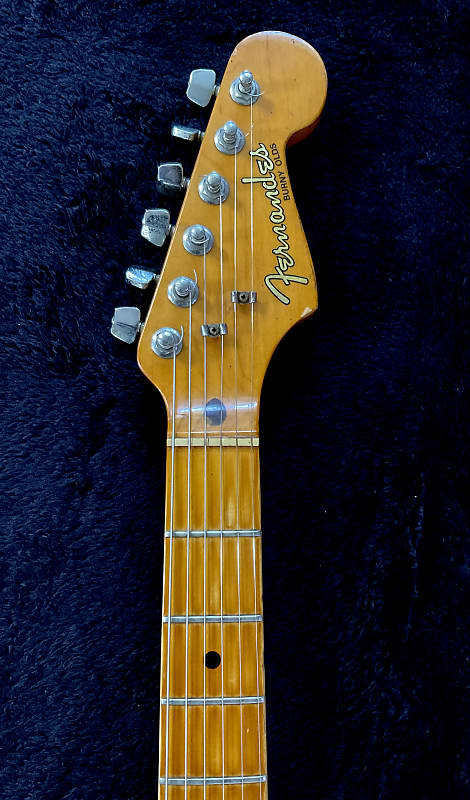 VINTAGE 1975 FERNANDES BURNY OLDS FST 85 STRATOCASTER ALL