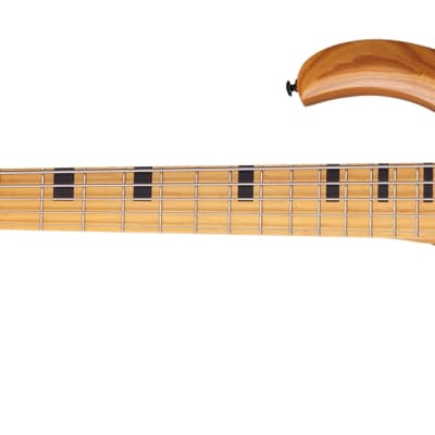 Schecter Riot Session-5 LH Bass Guitar in Aged Natural Satin, 2857 image 9