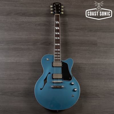 Josh Williams Guitars Stella Semi Hollow - Pelham Blue image 2