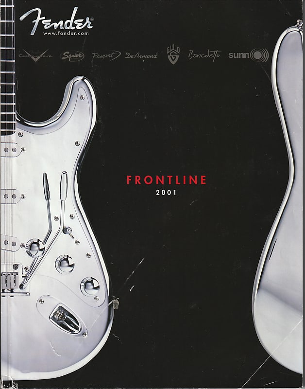 FenderFrontline Catalog, 2001 Reverb