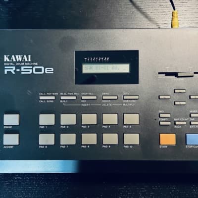 Kawai R-50e 1988 Synthpop / Industrial / EBM 80s Drum Machine