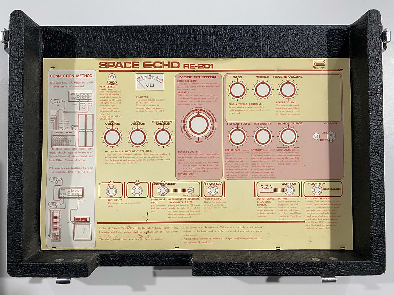 Repair Roland RE-201 Space Echo Tape Delay Reparatur Service - Driessen  Music