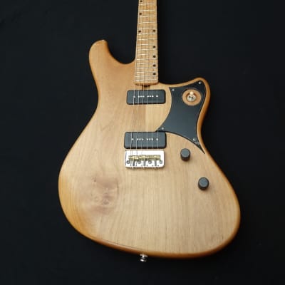 Rukavina Birdseye, Lacewood, Alder J Model 25" Offset Guitar image 12