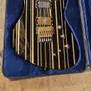 Schecter Synyster Gates Custom-S Black with Gold Pinstripes