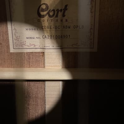 Cort Core-OC Blackwood - All Solid Wood - Mint image 8