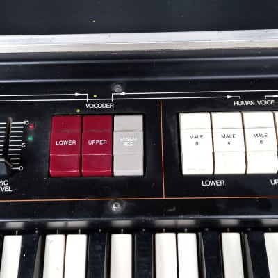 Roland VP-330 MKI Vocoder Plus 49-Key Synthesizer 1979 - Black image 4