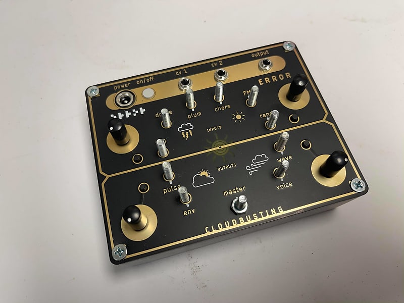 error instruments cloudbusting / gold brickie 2021 gold black