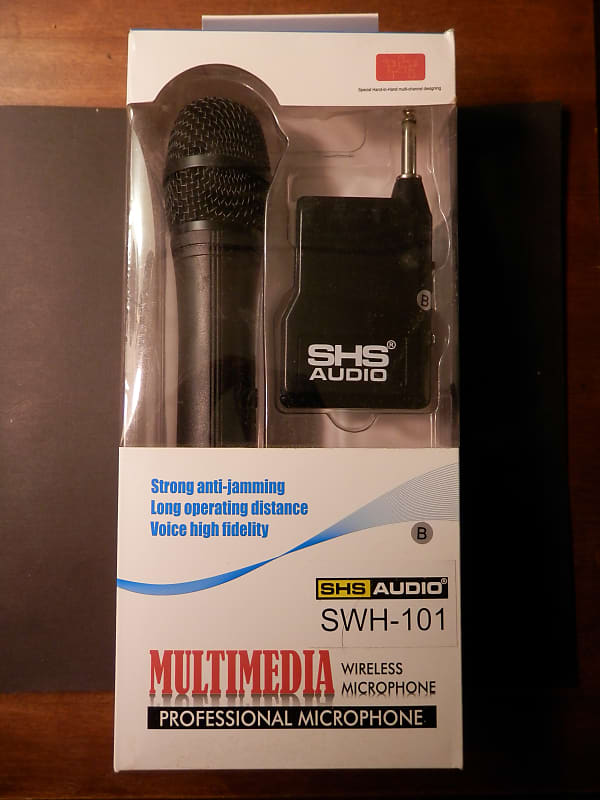 SHS AUDIO swh 101 vhf handheld wireless system