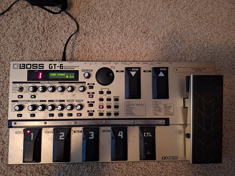 Amazon | BOSS / GT-6 Guitar Effects Processor [ギター用