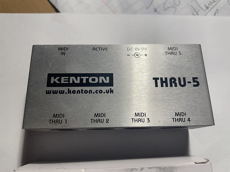 Kenton Thru5 Midi Splitter Silver Reverb