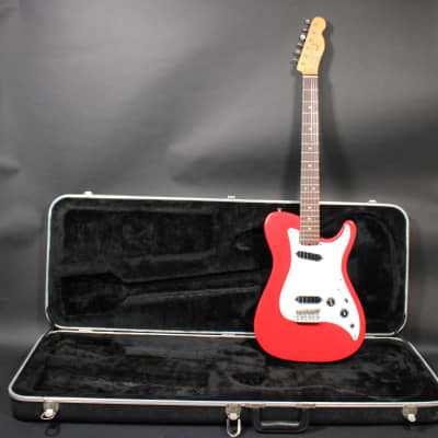 1981 Fender Bullet Single Cutaway with Rosewood Fretboard-Red With OHSC USA for sale