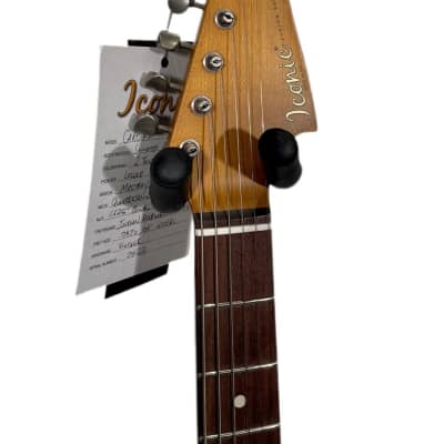 Iconic Guitars Cardiff 2022 w/ 2-Tone Sunburst finish NEW (Authorized Dealer) image 8