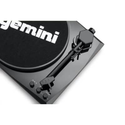 Gemini TT-900BB Stereo Turntable System, Black / Black image 4