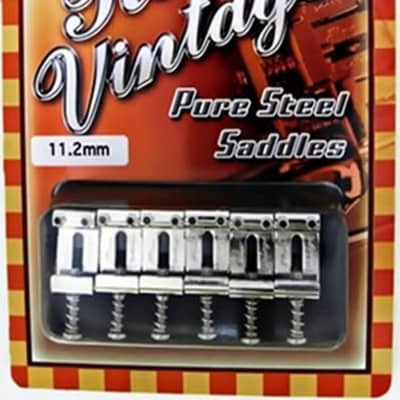 Raw Vintage Pure Steel Saddles RVS-112 (11.2mm / 0.441 inch