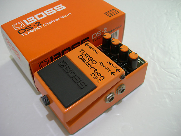 Boss DS Turbo Distortion with box Made in Japan    Reverb