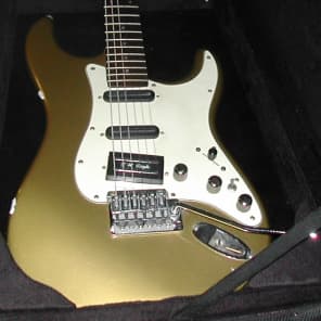 Schecter Vintage 1980s Schecter USA Scorcher Guitar!TW Doyle Pickups!Gold/Rosewood!RARE! image 1