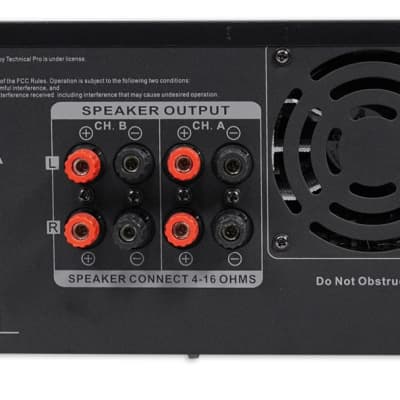 Technical Pro MM2000BT Bluetooth Karaoke Machine System+(4) 5.25" White Speakers image 3
