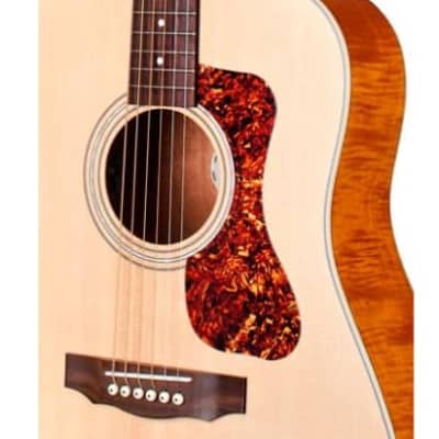 Guild Westerly Collection D-240E Limited Flamed Mahogany Natural, Brand New image 5