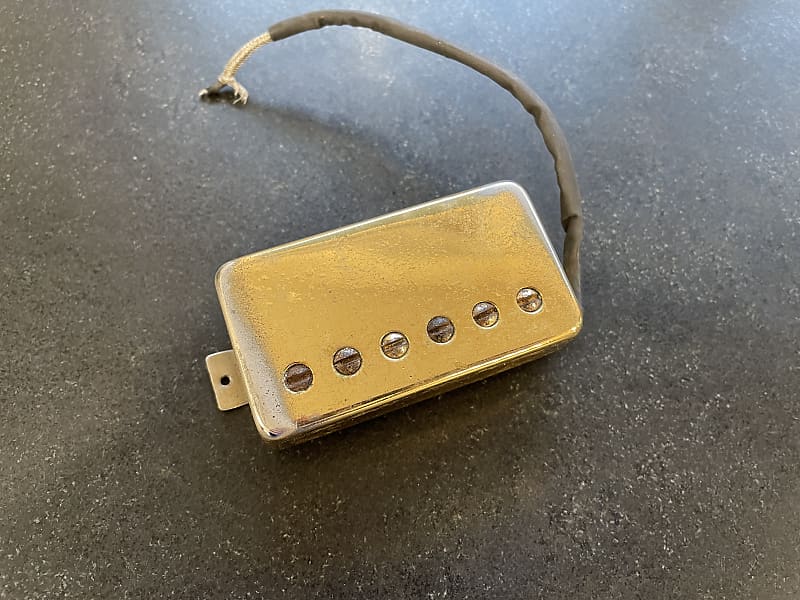 Gibson Super Humbucking Tarback 1981 - Gold - Patent no. | Reverb