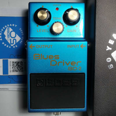 Reverb.com listing, price, conditions, and images for boss-bd-2a-blues-driver-anniversary-edition