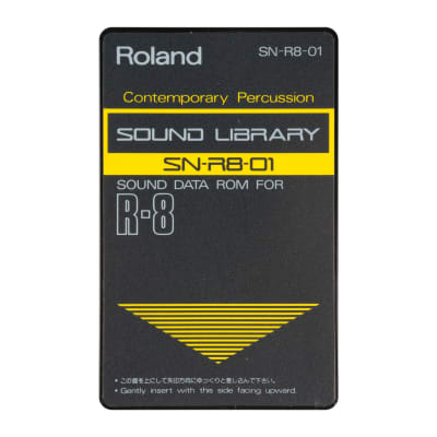 Roland SN-R8-01 Contemporary Percussion ROM Card for R-8