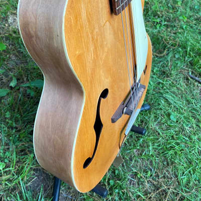 Vintage Early 50s Kay K-30 Archtop Natural image 9