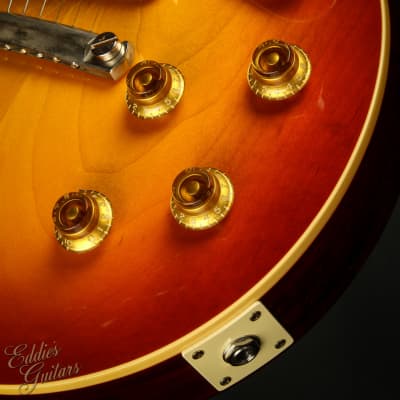 Gibson Custom Shop PSL '58 Les Paul Standard Reissue VOS Sunrise Teaburst image 17