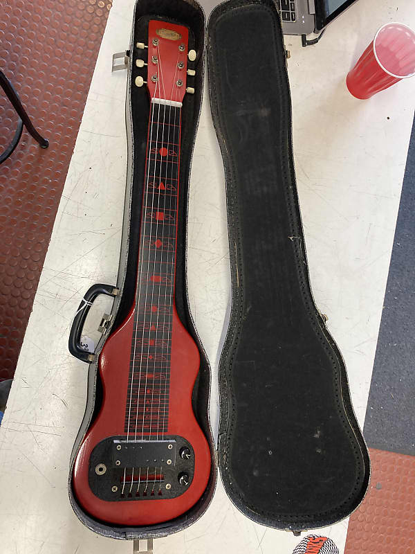 Supro Lap steel 1950,s/60,s Red image 1