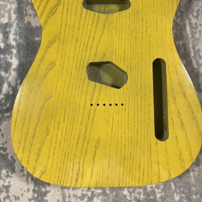 Warmtone Custom Guitar Body Telecaster “SpongeBob” Tele image 11