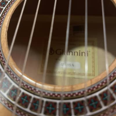 Giannini GN-15N Classical Guitar 2010s - Spruce/Nato image 6