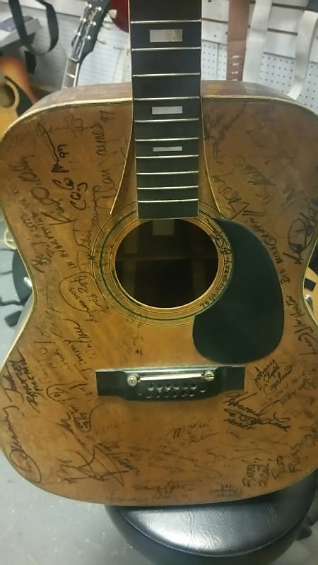 Conn Signed Guitar 1970 Signed image 1